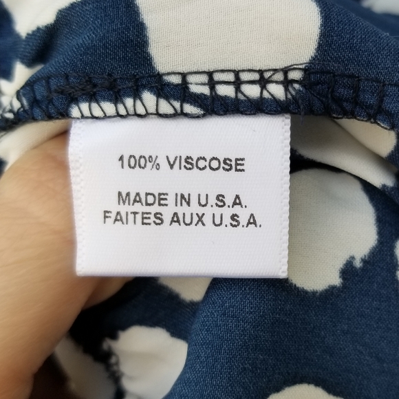 Misa Los Angeles Navy Smocked Ruffle Mini Dress - Picture 5 of 6